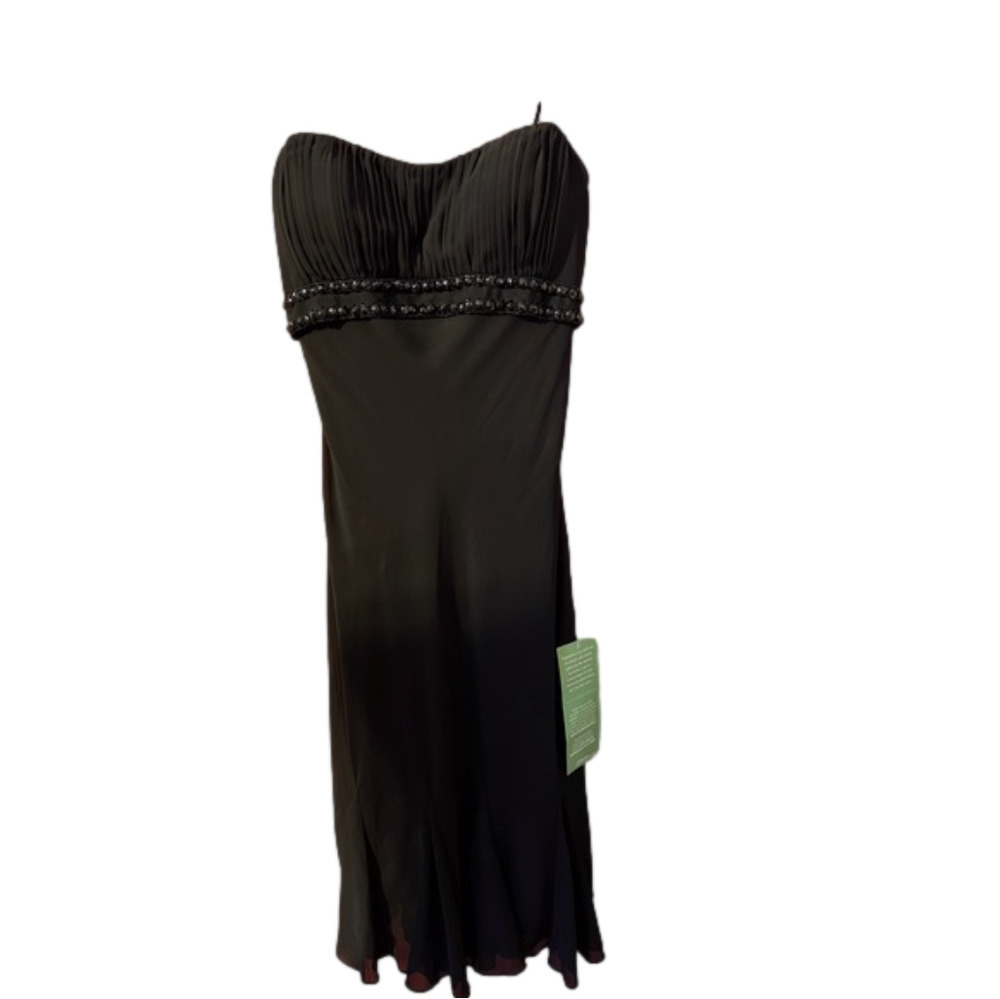 NWT SL Fashions Black Party Dress 8